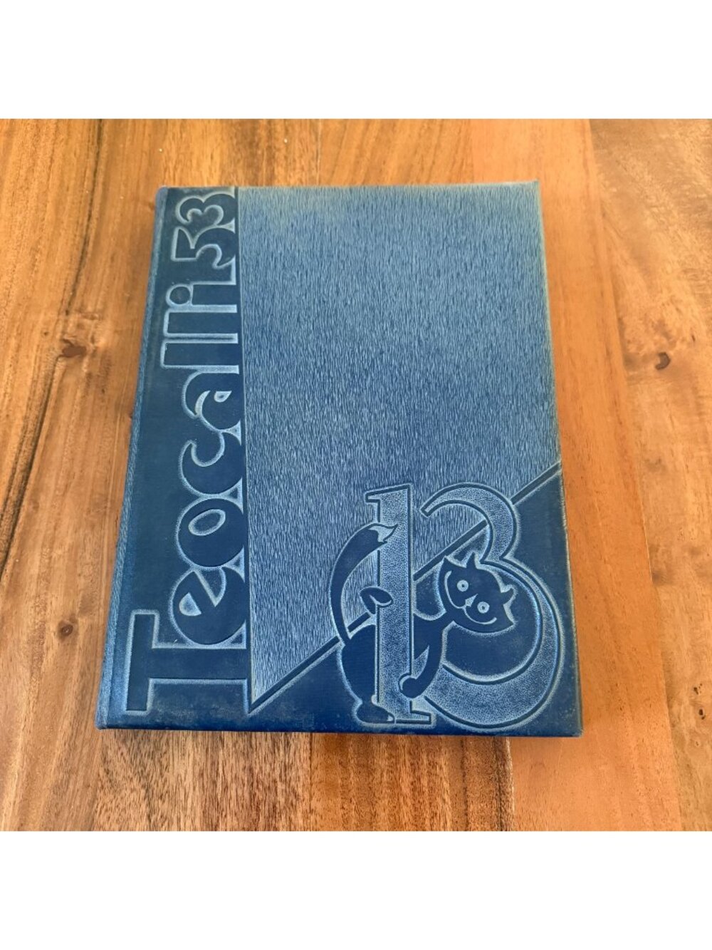 Vintage 1953 Mark Keppel HS Yearbook Alhambra California Teocalli Signed